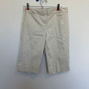 McLaughlin Bermuda Shorts Khaki Beige‎ Career Casual Size 6